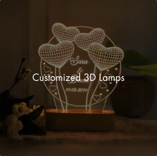 Customized 3D Lamps